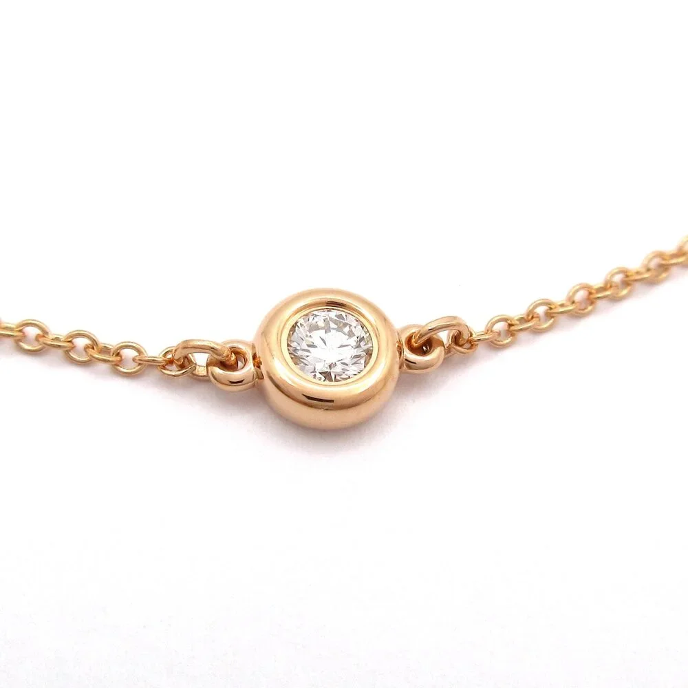 Tiffany & Co. By The Yard Bracelet 18K Rose Gold Diamond
